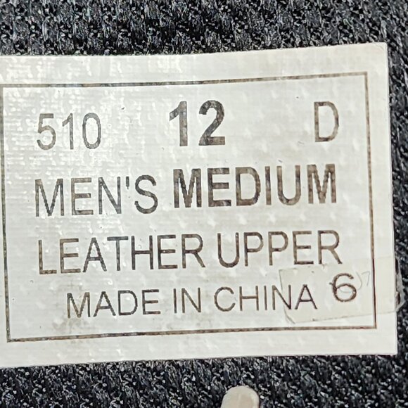 Orthofeet 510 Broadway Mens Size 12 D Black Leather Orthopedic Arch Support Shoe - Picture 5 of 7